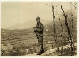 Josef Sudek en 1916 Sur le front italien, il fait des photographies