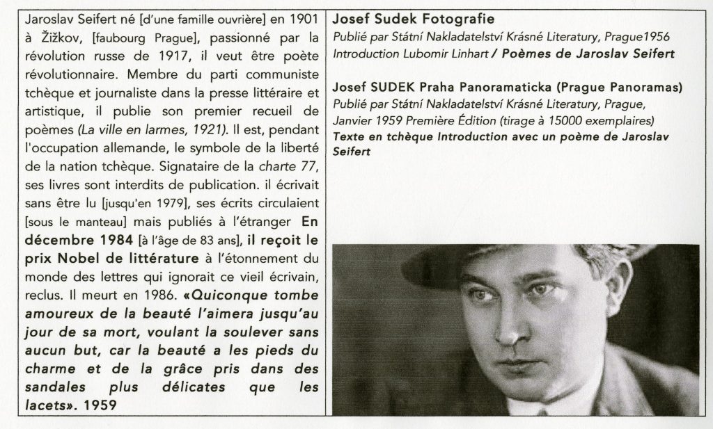 Petite biographie de Jaroslav Seifert