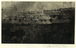 Les premiers tirages de Josef Sudek