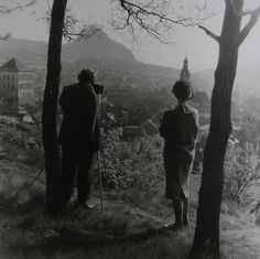 Josef Sudek et Sonja Bullaty