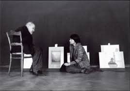 ©Ivan Dolezal - Anna Farova avec Sudek préparation expo 1976