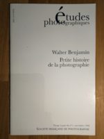 Walter Benjamin - Petite histoire de la photographie - 