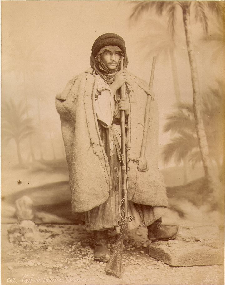 Bonfils, un photographe en Orient - Chef de bédouins bergers